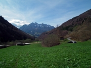 Giro dd anello in VAL VEDRA da Pian Bracca di Zorzone il giorno di Pasquetta, 9 aprile 2012 - FOTOGALLERY